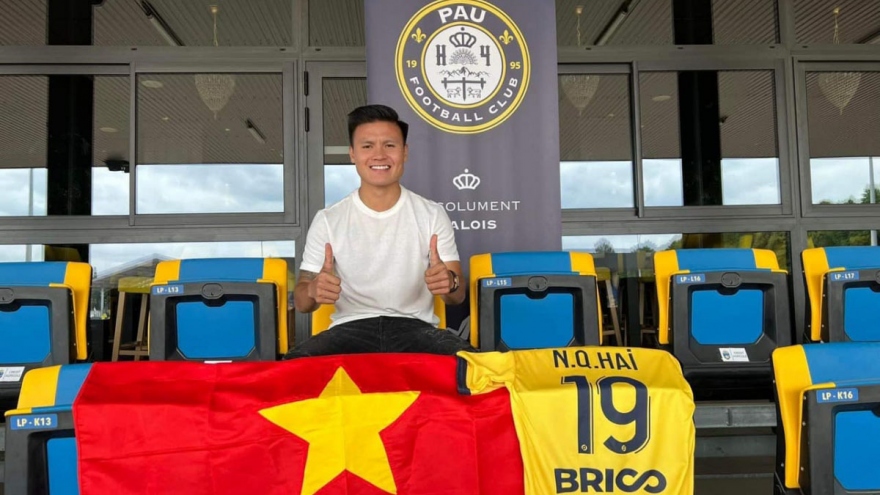 Vietnamese midfield maestro Quang Hai joins Pau FC in France